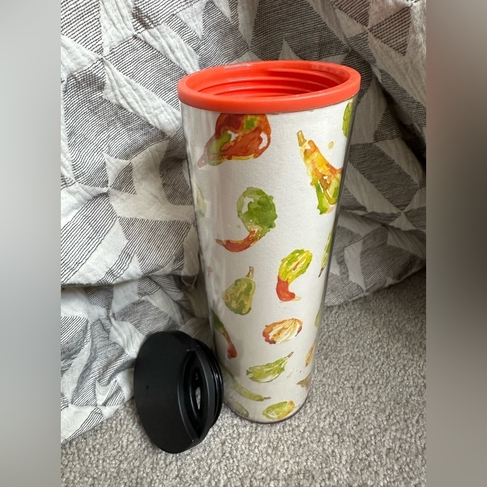 Starbucks 16 OZ Coffee Mug Twist Lid Tumbler Cup Leaves Gourd Pumpkin 2017 New - Picture 5 of 6